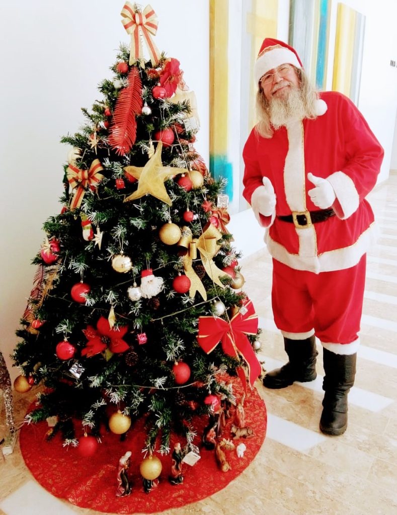 papai noel para vesperá de natal